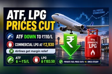 Fuel Prices Drop: ATF, LPG Rates Cut; Nayara Slashes Petrol, Diesel
