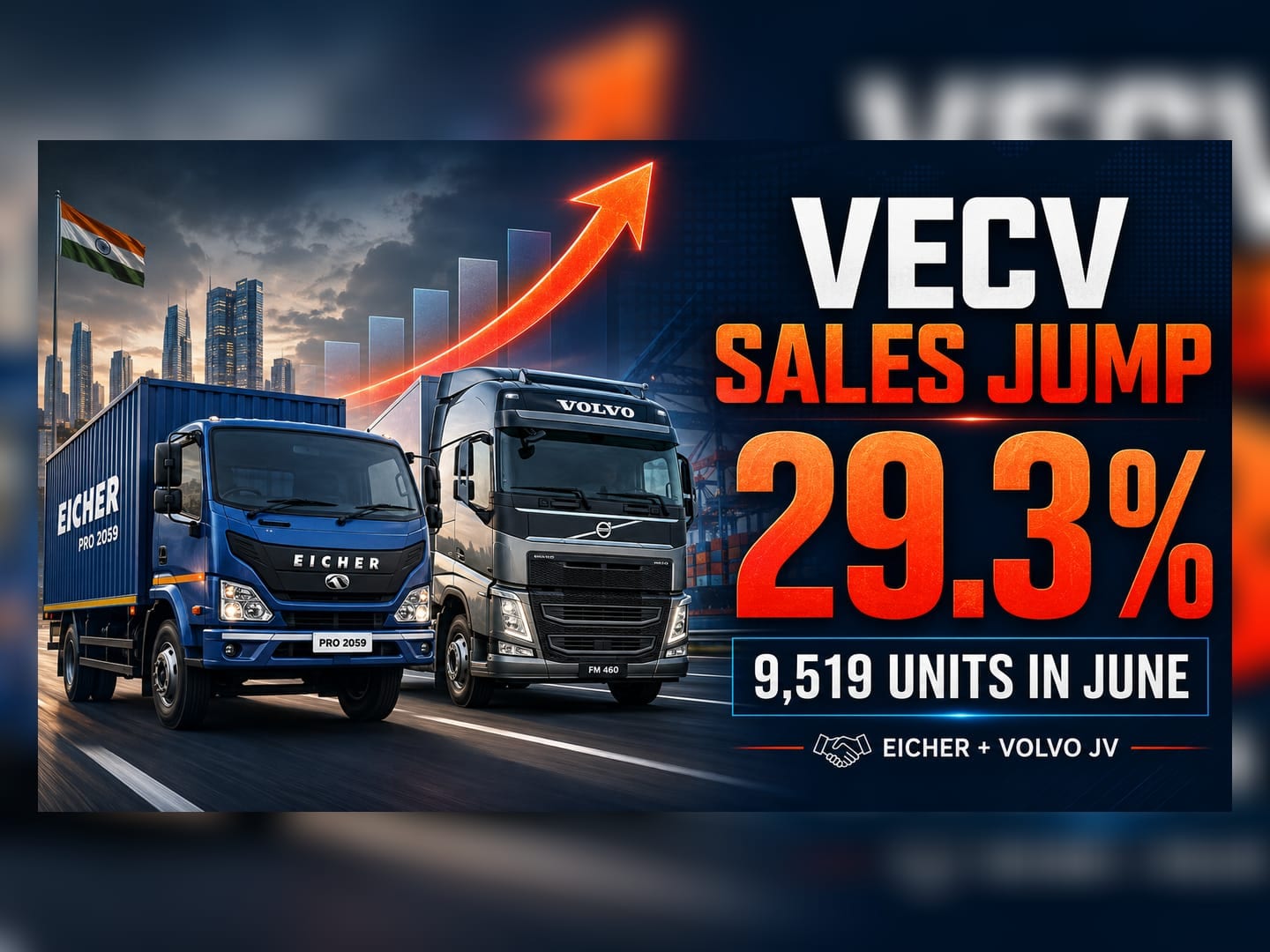 Eicher Motors JV Sales Rise 29% In June 2026