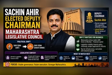 Sachin Ahir Elected Maharashtra Council Deputy Chairman