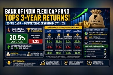 Bank of India Flexi Cap Fund Posts 20.5% 3-Year Return: A Performance Review