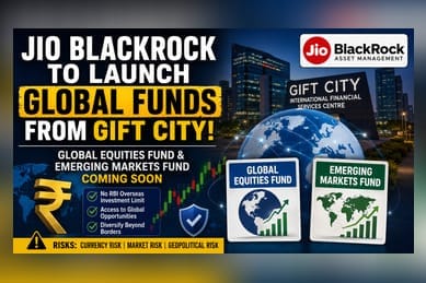 Jio BlackRock to Launch Two Global Funds from GIFT City