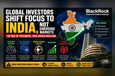 BlackRock Shifts Emerging Market Strategy, Picks India For Systematic Bets