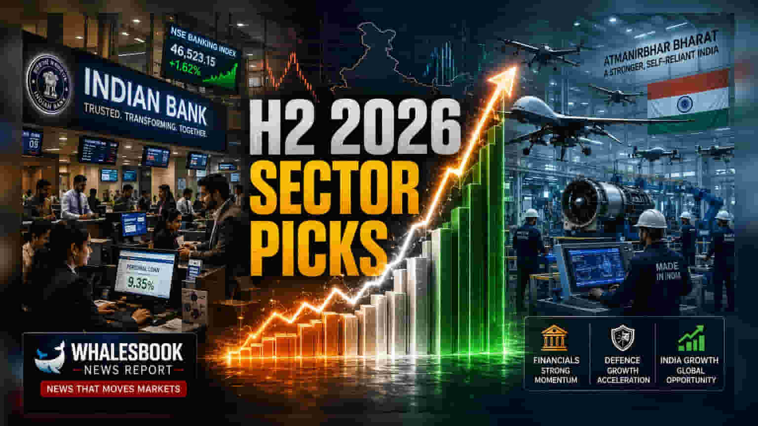 Banks, Defence, Pharma Among Top Sectors Analysts Track For H2 2026