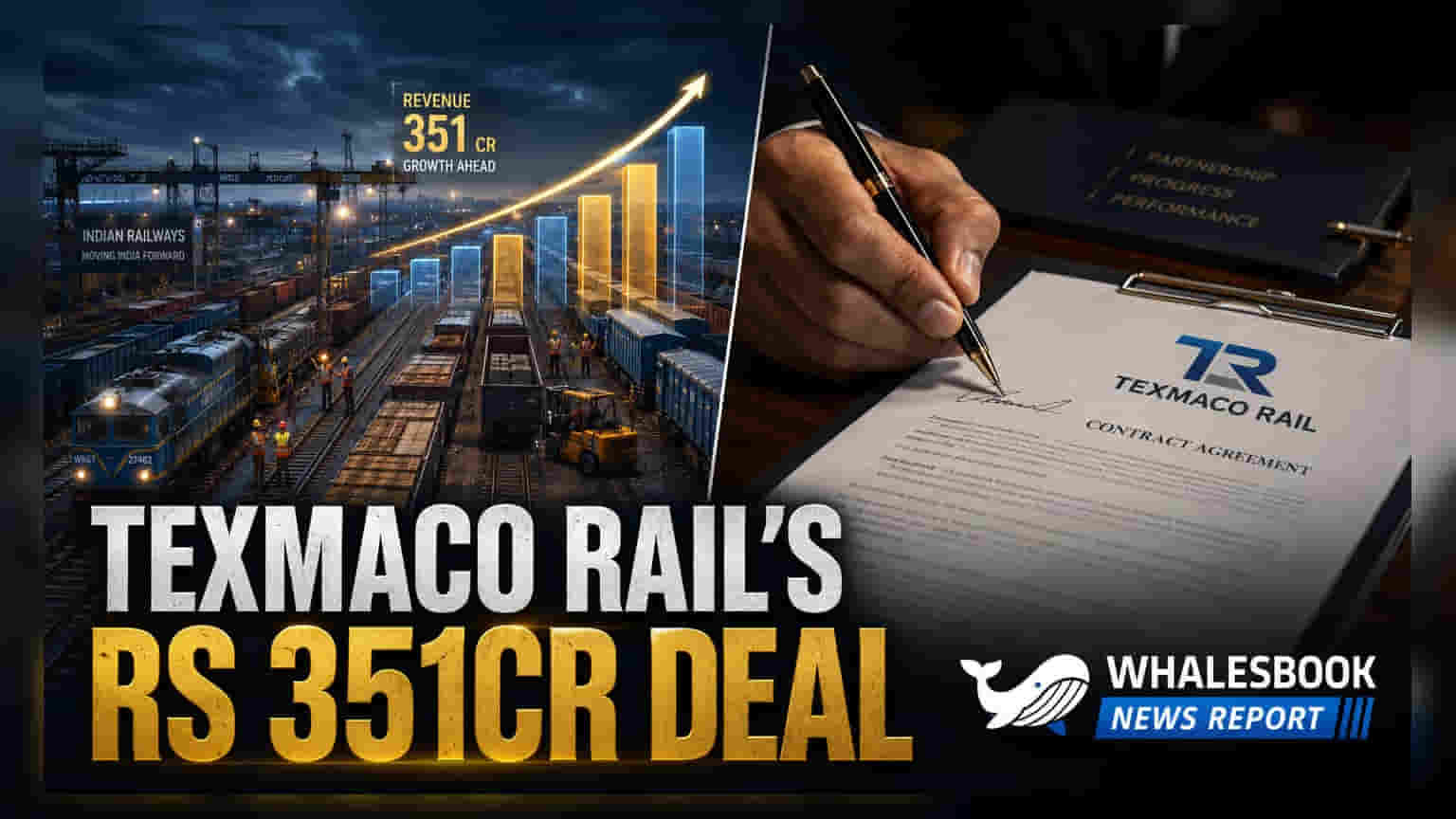 Texmaco Rail & Engineering: ₹351 కోట్ల కొత్త ఆర్డర్లు.. ఇన్వెస్టర్లకు గుడ్ న్యూస్!
