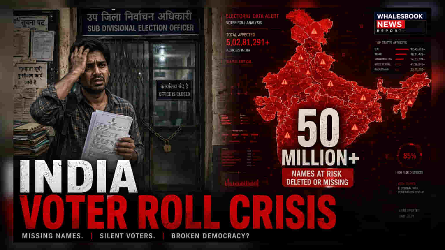 ECI Voter Roll Revision: 5 Crore Deletions Raise Governance Questions