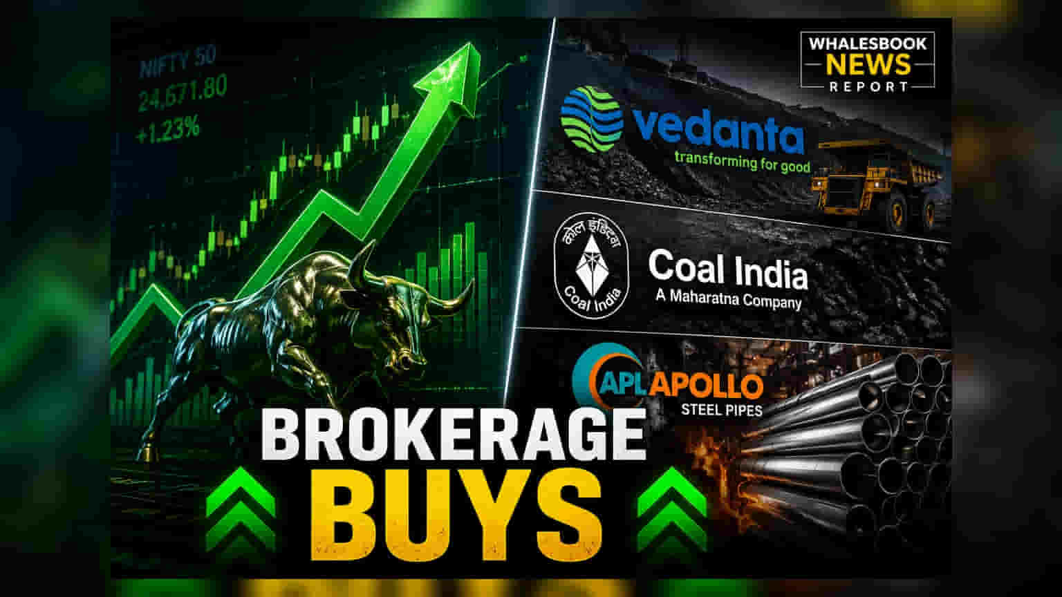 APL Apollo, Vedanta Aluminium, Coal India पर ब्रोकरेज की नई राय: जानिए क्या हैं टारगेट प्राइस?