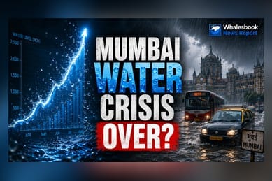 Mumbai Water Reserves Rise to 8.12% After Heavy Monsoon Rains
