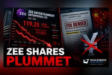 Zee Entertainment Falls 4% After Denying Rs 418 Crore FDI Rumor