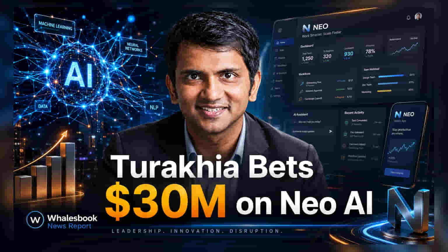 Serial Entrepreneur Bhavin Turakhia Launches AI Platform Neo With $30 Million Investment