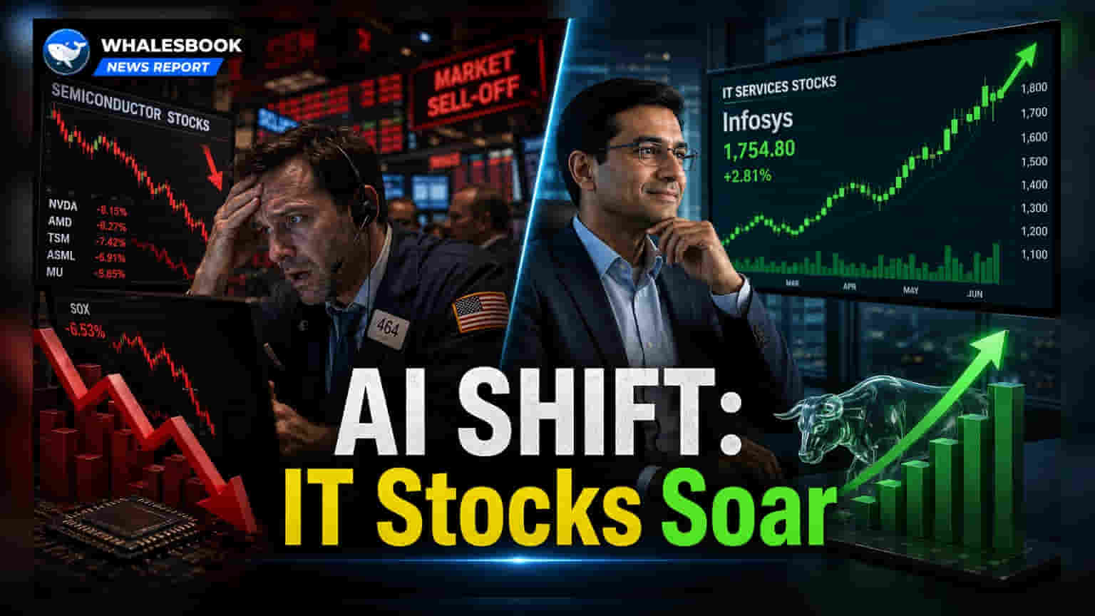 Nifty IT Share Price: AI வன்பொருளிலிருந்து மென்பொருளுக்கு மாறிய முதலீட்டாளர்கள் - IT குறியீடு **4%** ஏற்றம்!