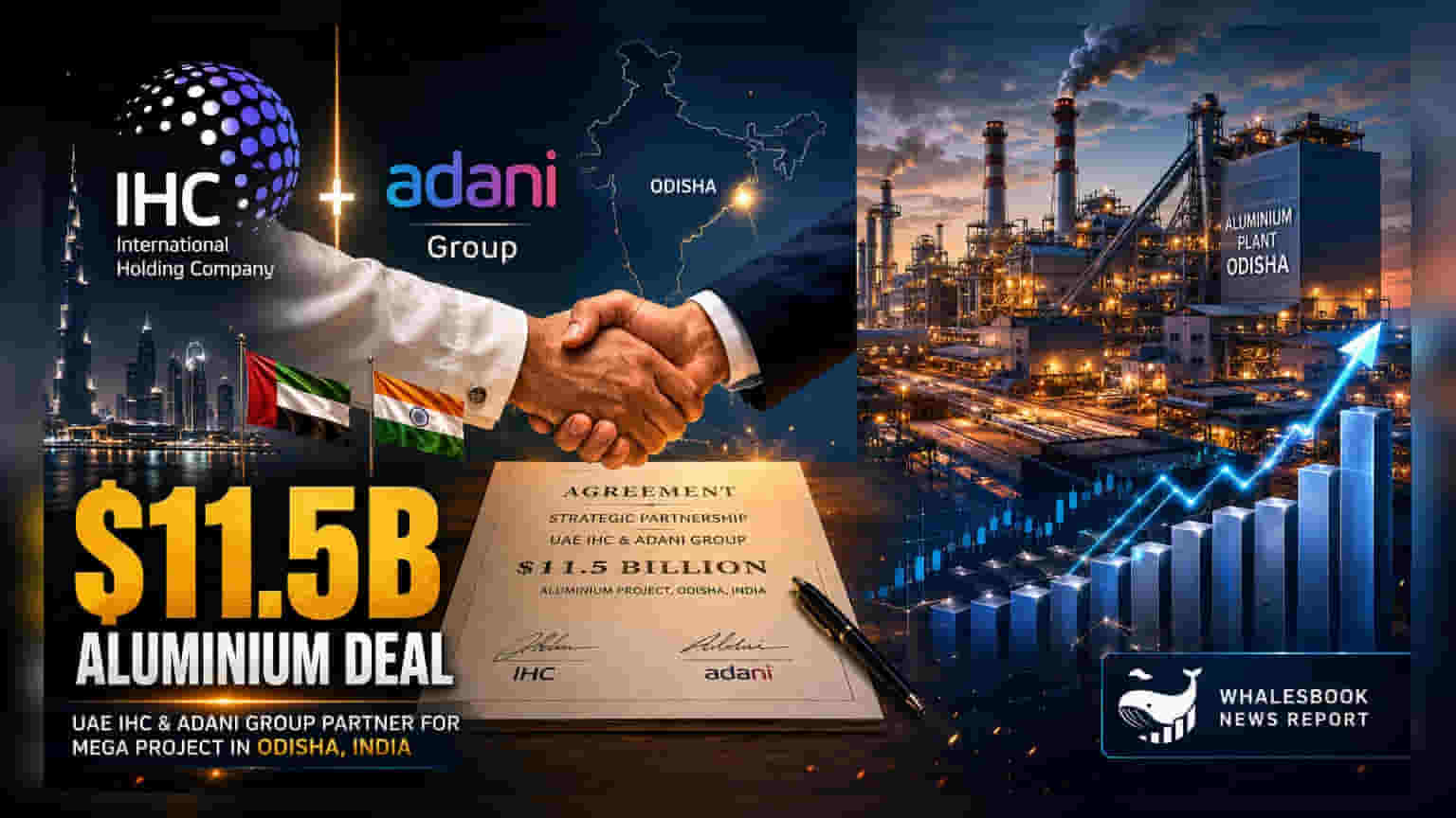 Adani-IHC பார்ட்னர்ஷிப்: ஒடிஷாவில் ₹96,000 கோடிக்கு அலுமினியம் திட்டம்!
