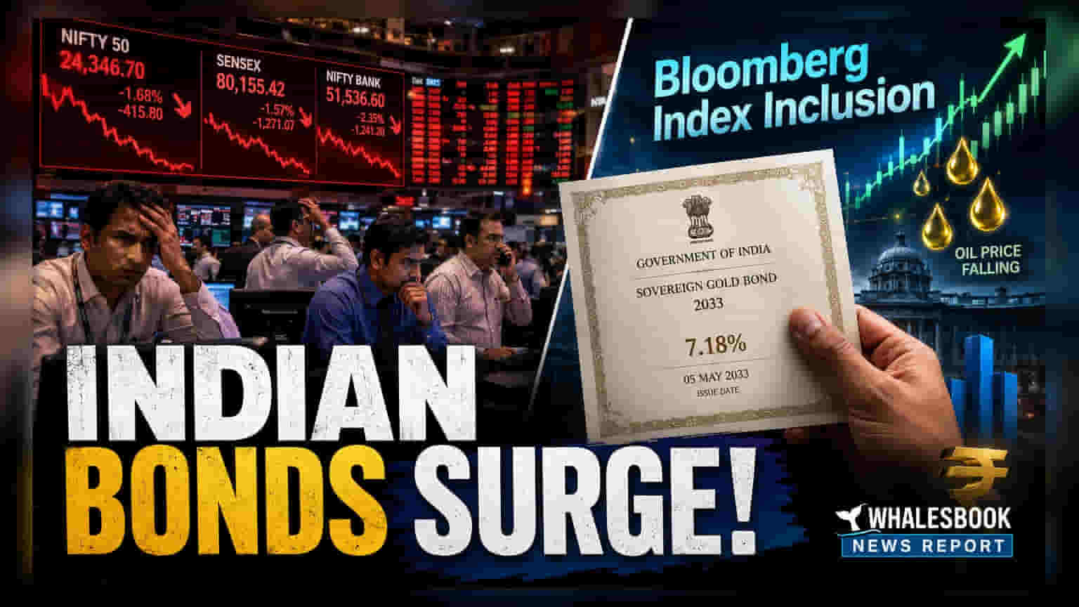 Indian Bonds Rally as 10-Year Yield Drops to 6.73%