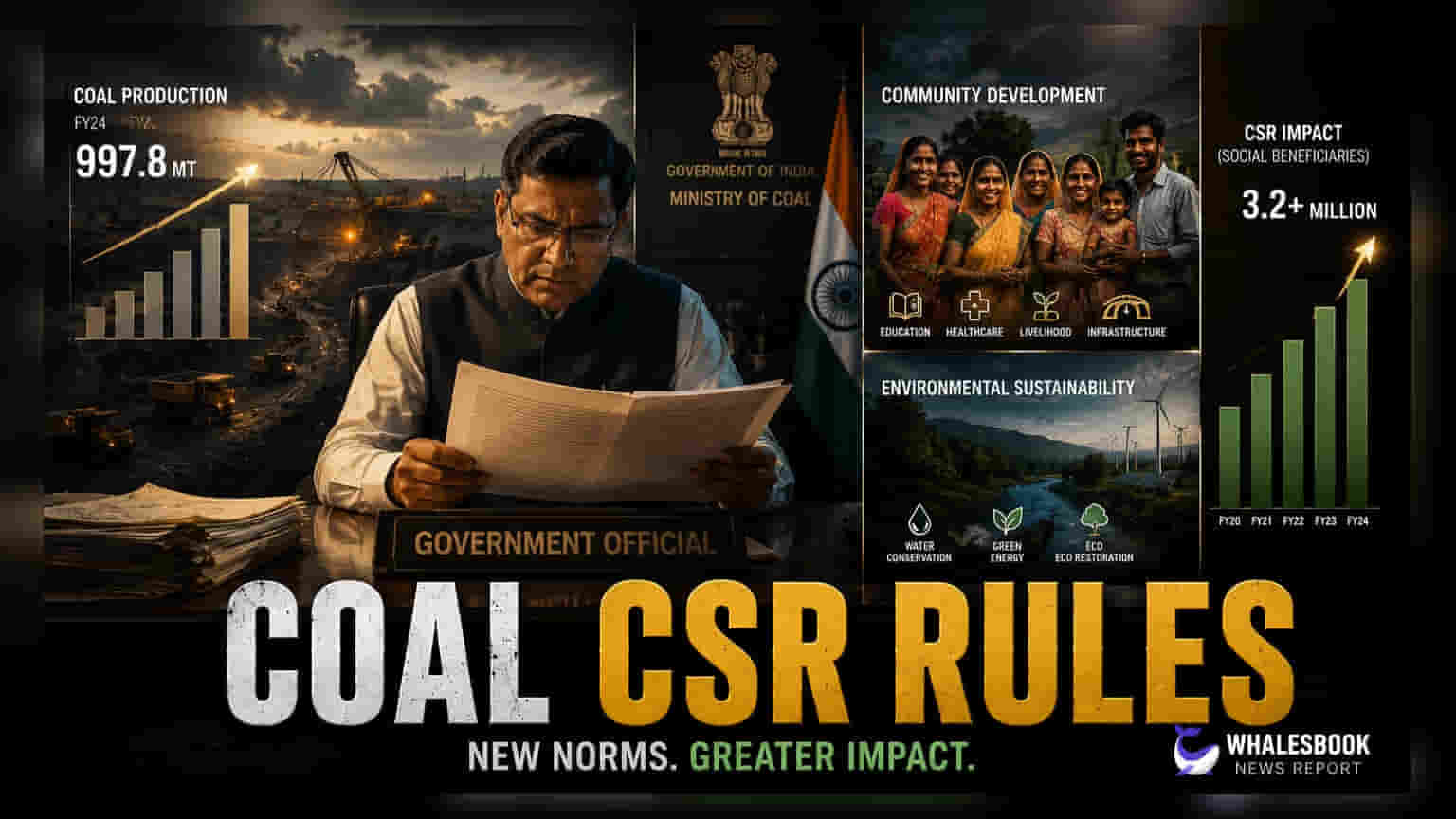 Coal Ministry Drafting New CSR Rules for Mining Sector