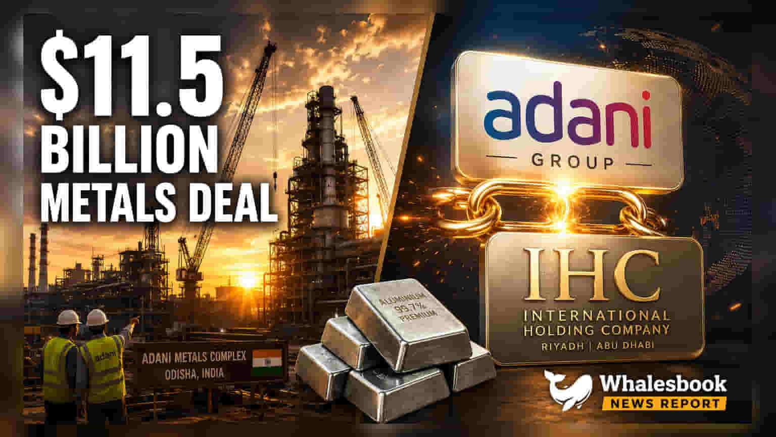 Adani Enterprises અને UAE ની IRH વચ્ચે ઓડિશા એલ્યુમિનિયમ પ્રોજેક્ટ માટે ₹95,000 કરોડનો ઐતિહાસિક સોદો