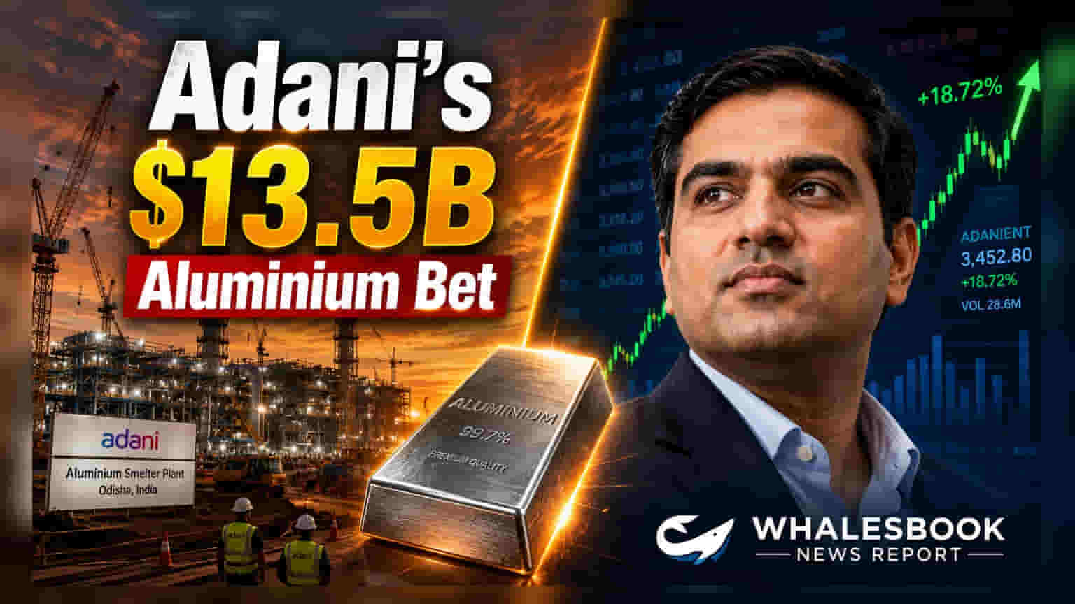 Adani Enterprises Inks ₹1.08 Lakh Crore Odisha Aluminium Pact