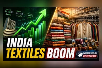 Indian Textile Stocks Outperform as Exports and Trade Pacts Rise