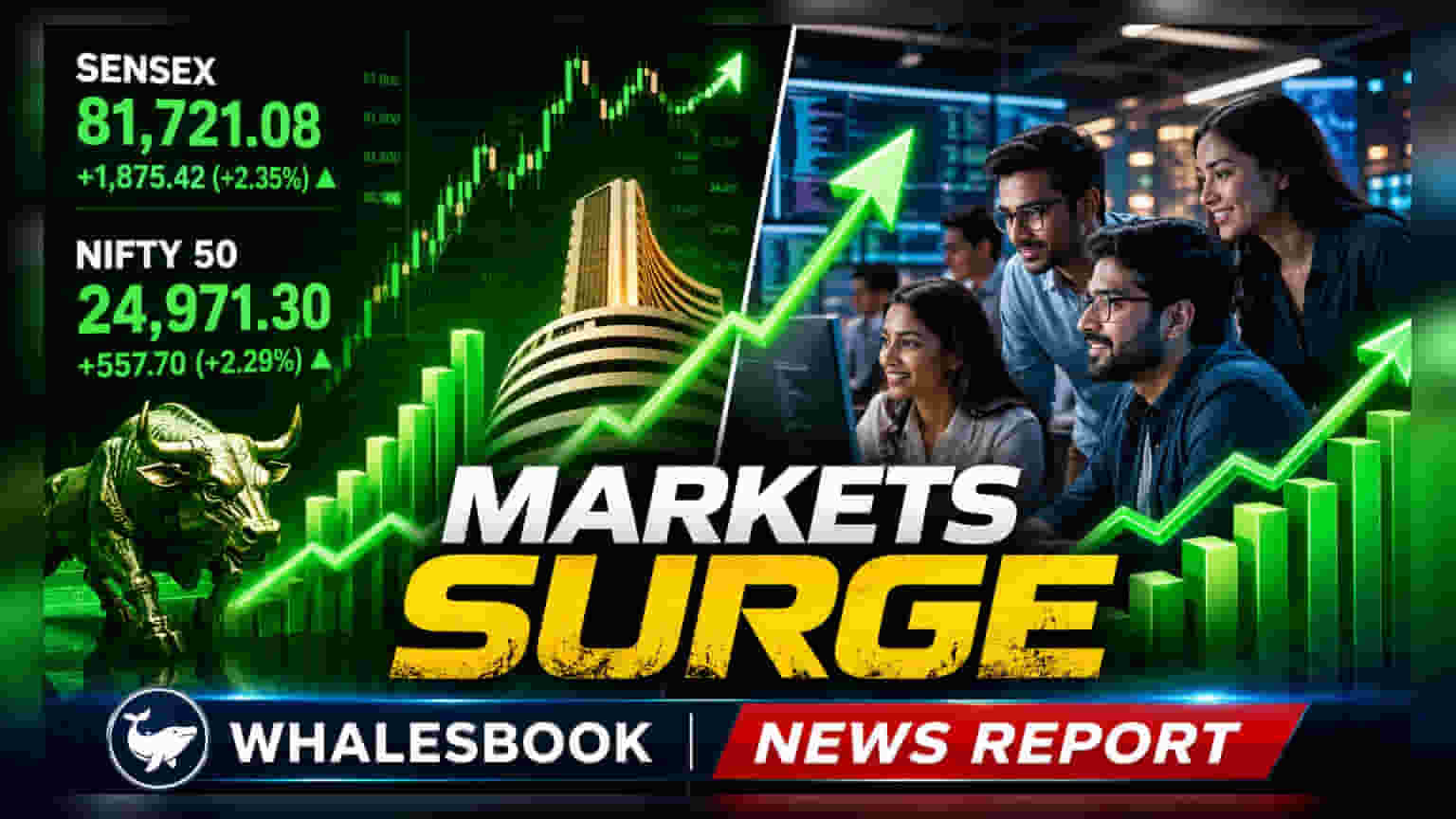 Sensex 77,400 पार! IT सेक्टरच्या तेजीने बाजारात उसळी, जाणून घ्या काय झाले?