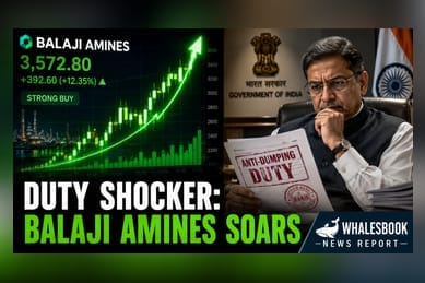 Balaji Amines Jumps 7% On Anti-Dumping Duty Hopes And Q4 Profit