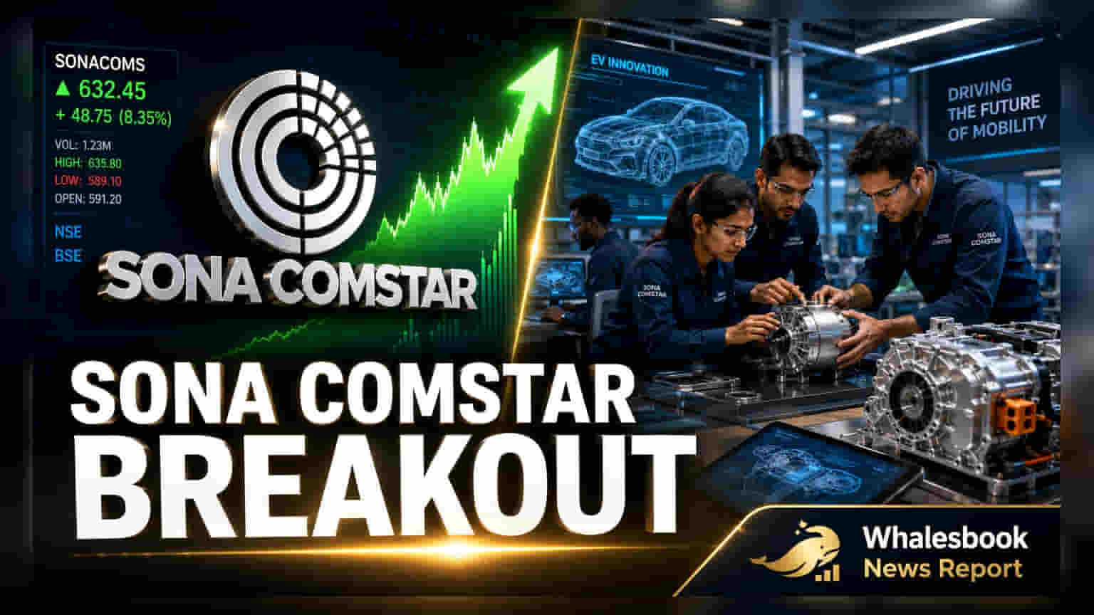 Sona Comstar Share Price: EV ఆర్డర్ బుక్ దూకుడుతో 52-వారాల గరిష్టాన్ని తాకిన Sona Comstar