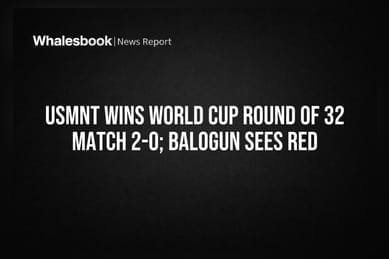 USMNT Wins World Cup Round of 32 Match 2-0; Balogun Sees Red