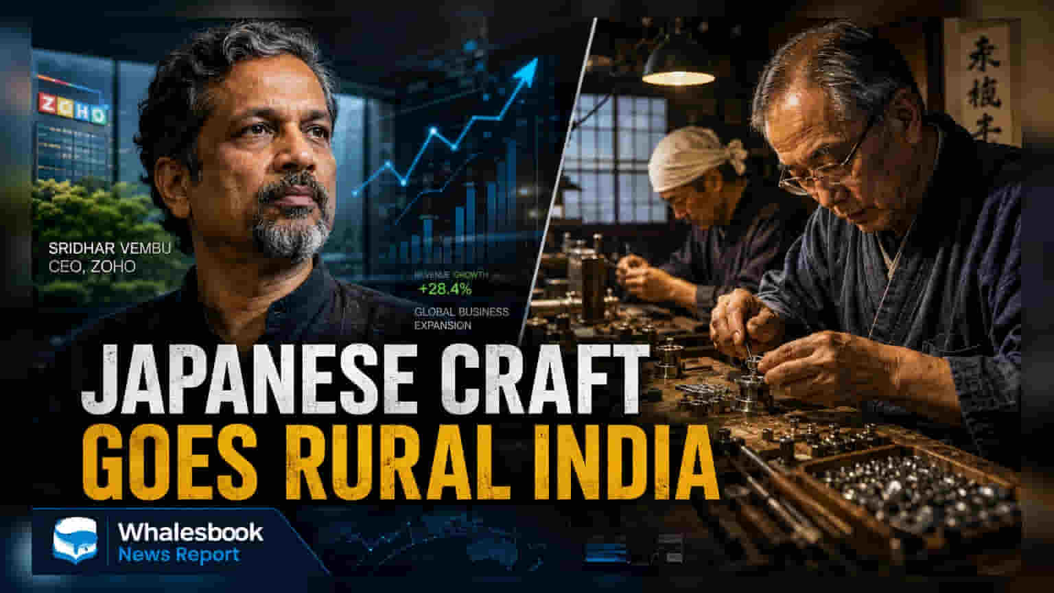 Zoho CEO Sridhar Vembu Eyes Japanese 'Takumi' Craftsmanship for Rural India