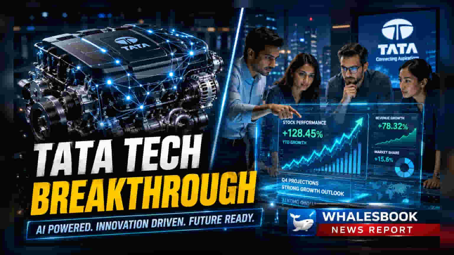 Tata Tech, TVS Motor, Adani Energy શેરમાં તેજી: નવા સોદા, રેકોર્ડ વેચાણ અને ભંડોળ યોજનાઓની અસર