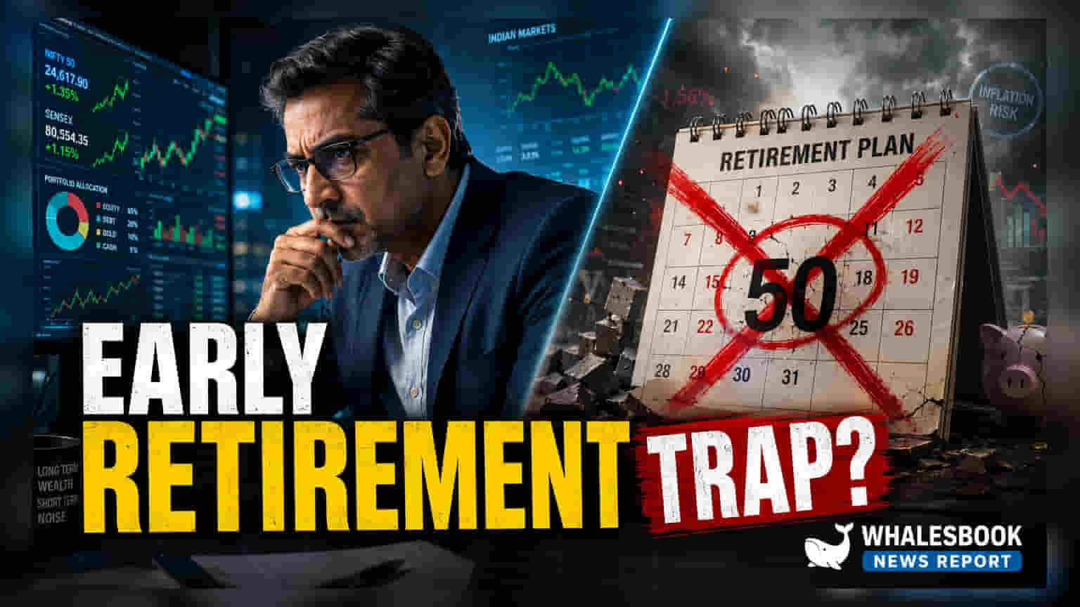 भारतात वयाच्या 50 व्या वर्षी निवृत्ती? फक्त पगारावर अवलंबून राहू नका!