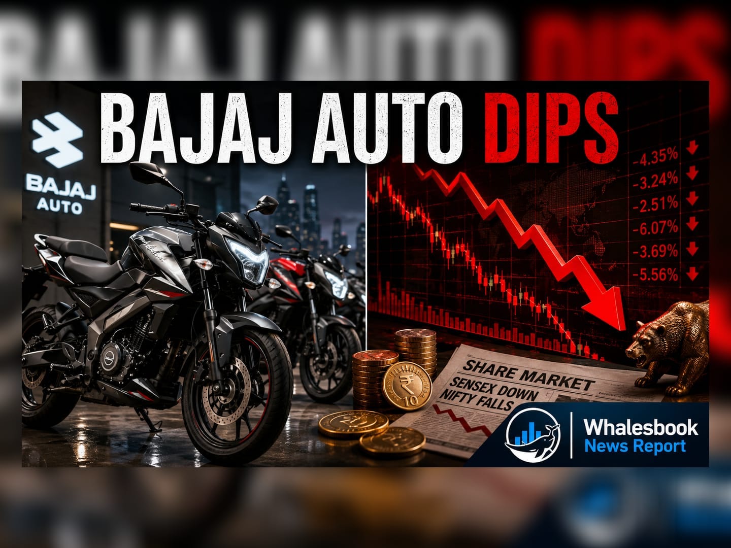 Bajaj Auto Shares Slip as June Sales Rise 28%