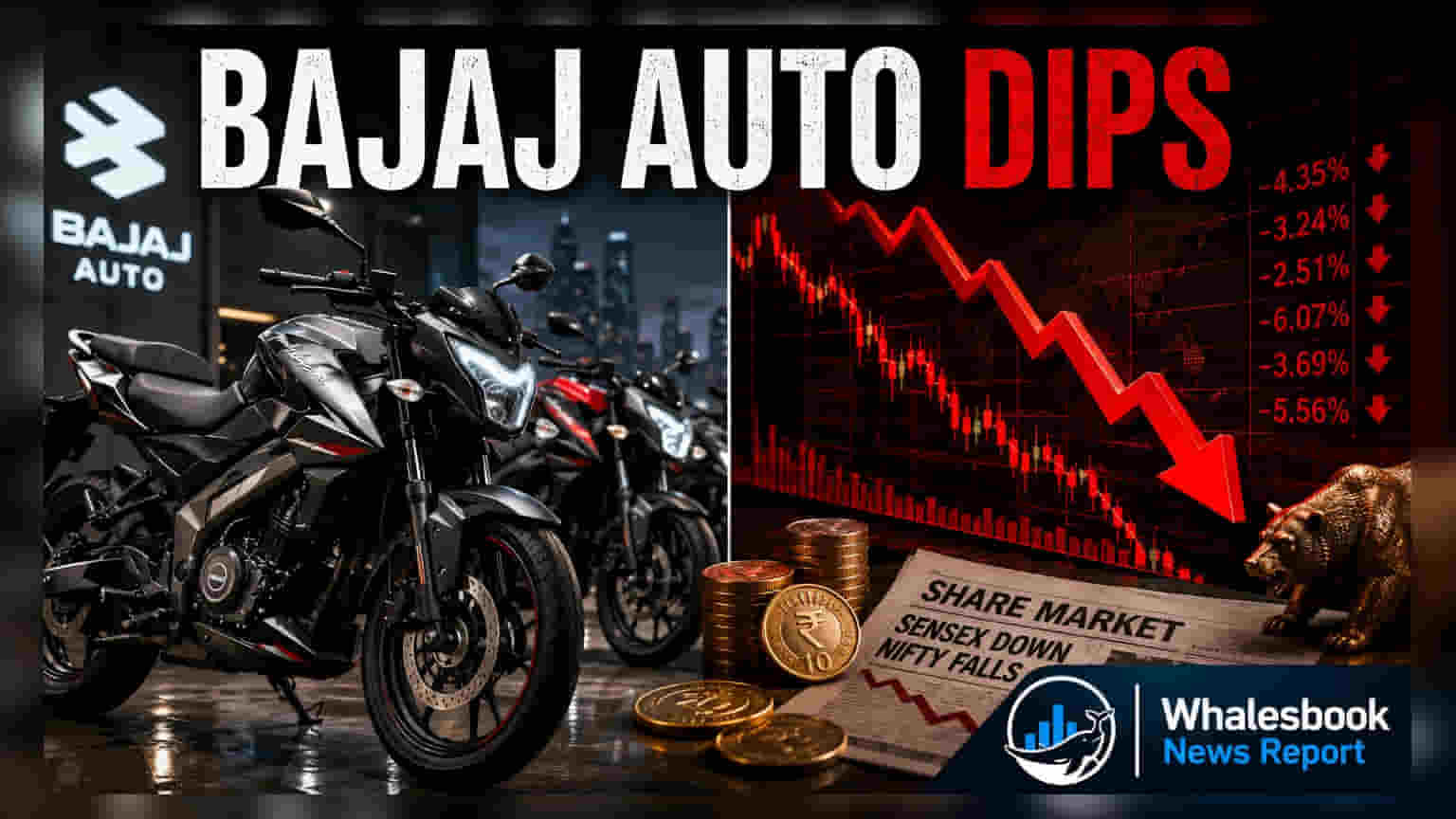Bajaj Auto Shares Slip as June Sales Rise 28%