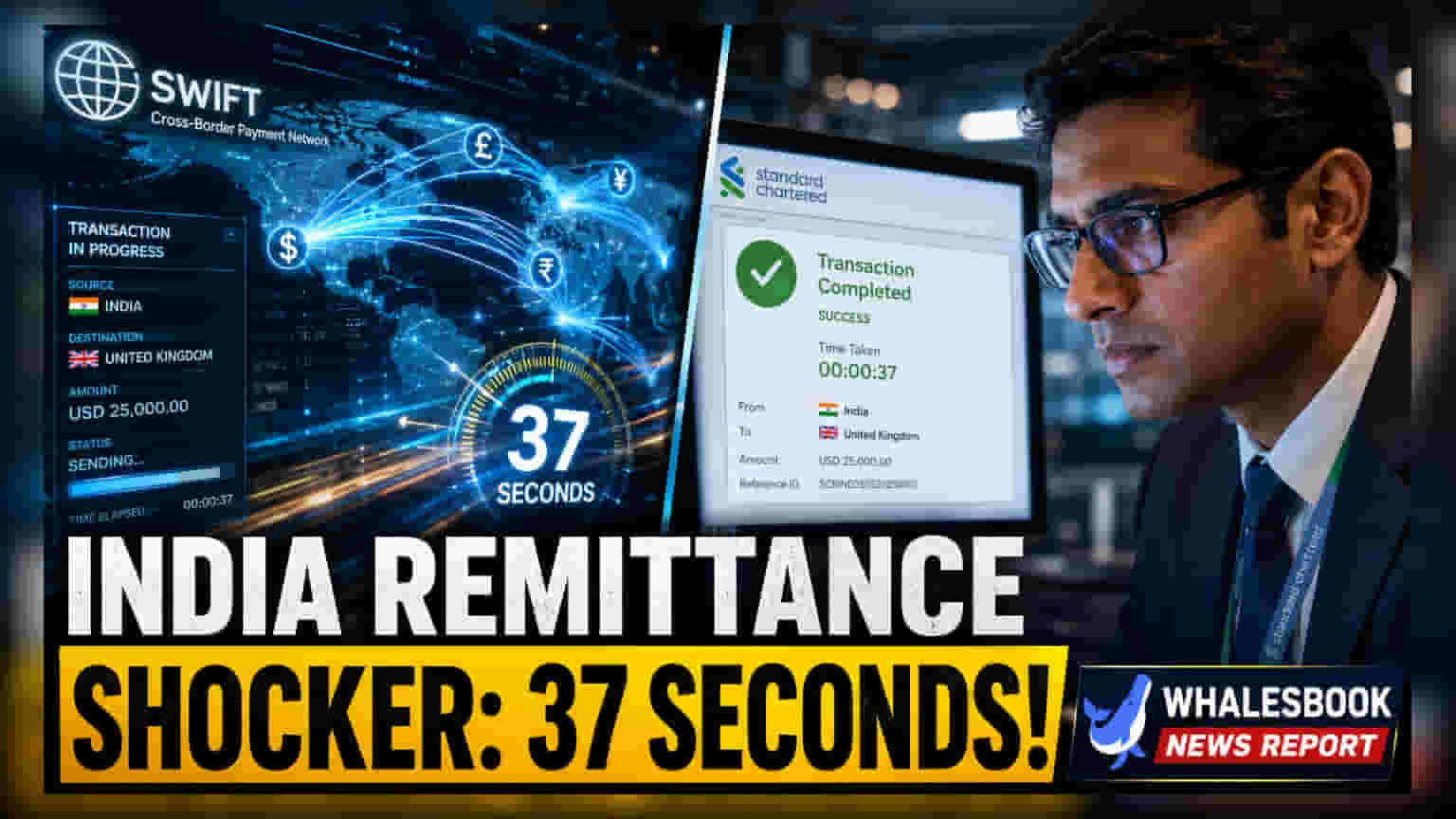 Standard Chartered Completes India Remittance In 37 Seconds