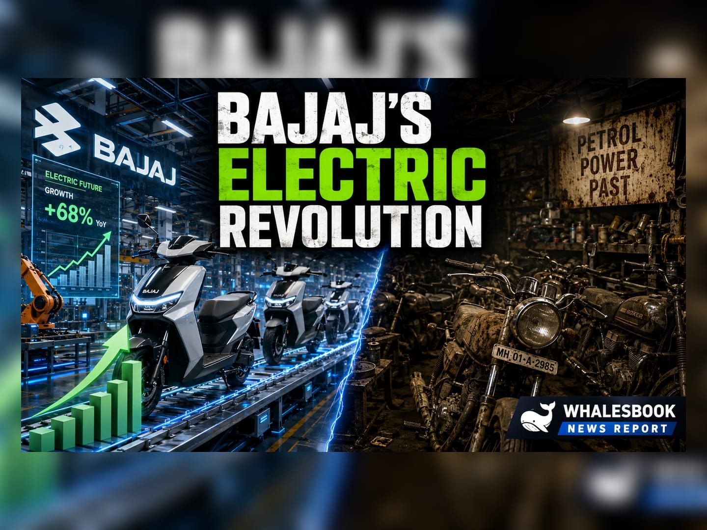 Bajaj Auto’s EV Sales Hit 23% Share in June, Outpacing Rivals
