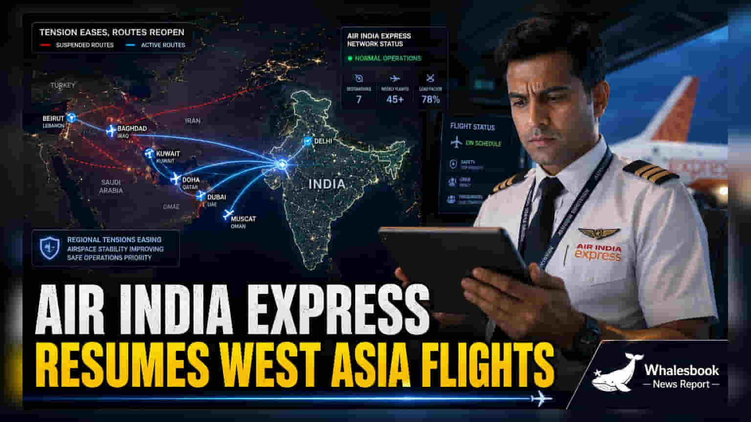 Air India Express: வளைகுடா நாடுகளில் முழு சேவை மீண்டும் தொடக்கம்!