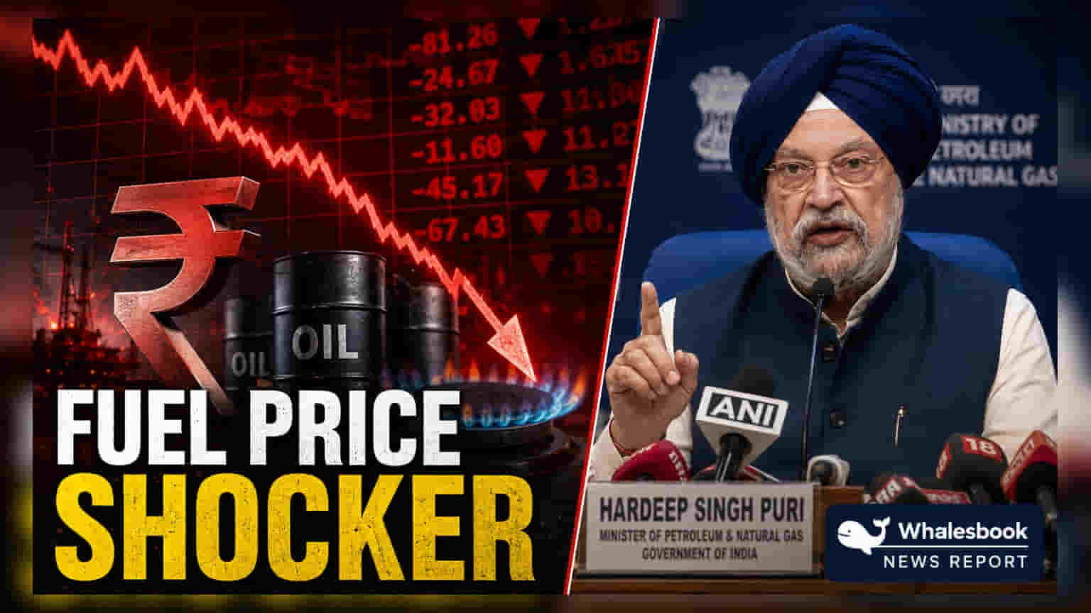 Petrol-Diesel ਕੀਮਤਾਂ 'ਚ ਕਟੌਤੀ ਦੀ ਸੰਭਾਵਨਾ ਘੱਟ: ਸਰਕਾਰ ਨੇ ਦੱਸਿਆ OMCs ਦਾ ₹74,781 ਕਰੋੜ ਦਾ ਘਾਟਾ