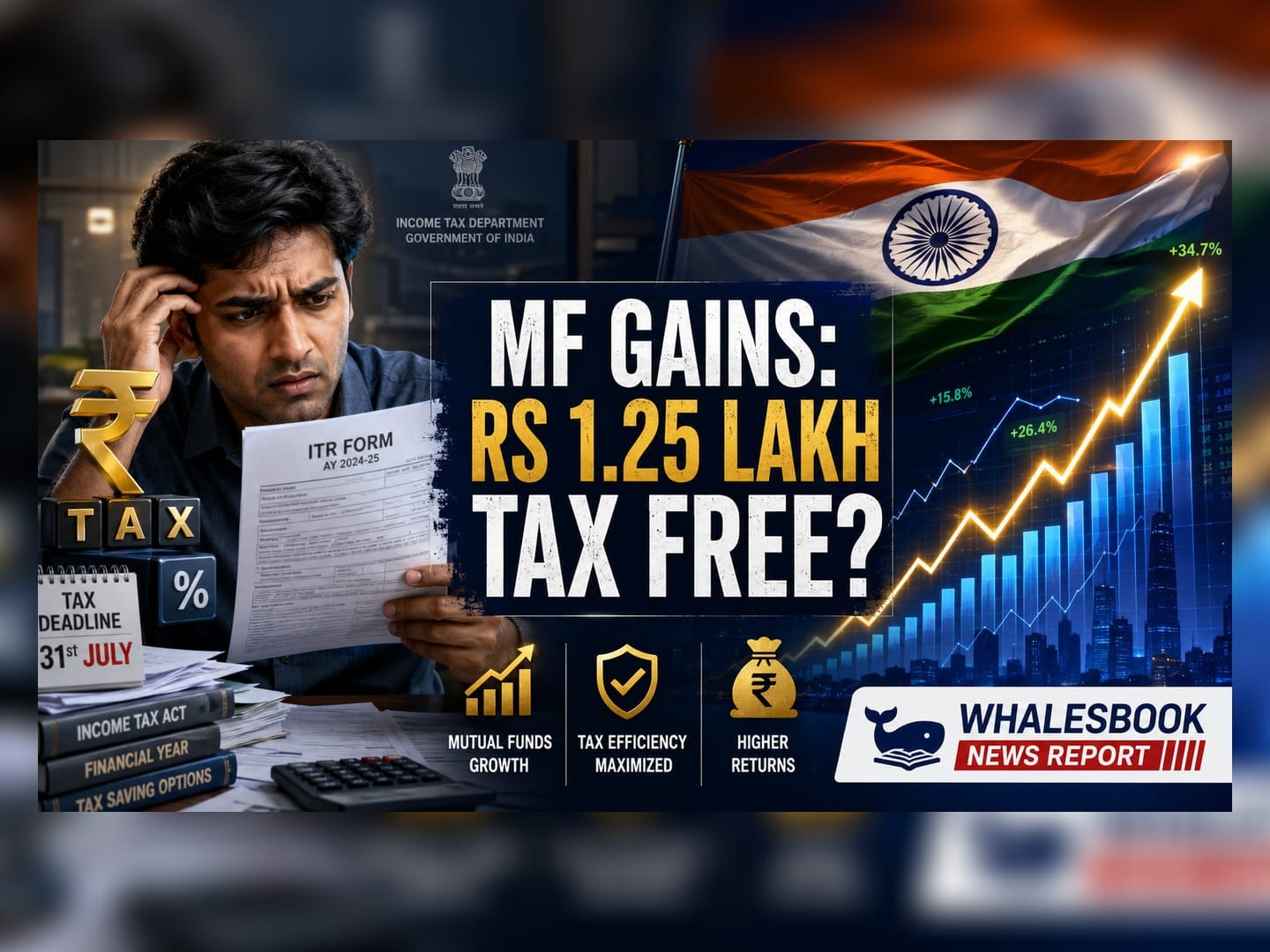 Equity Mutual Fund LTCG: Understanding The Rs 1.25 Lakh Tax Limit