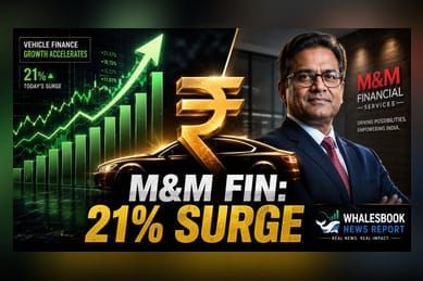 M&M Finance Q1 Disbursements Rise 21% To ₹15,560 Crore