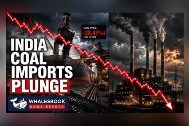 India Coal Imports Drop 13% in April as Domestic Output Rises