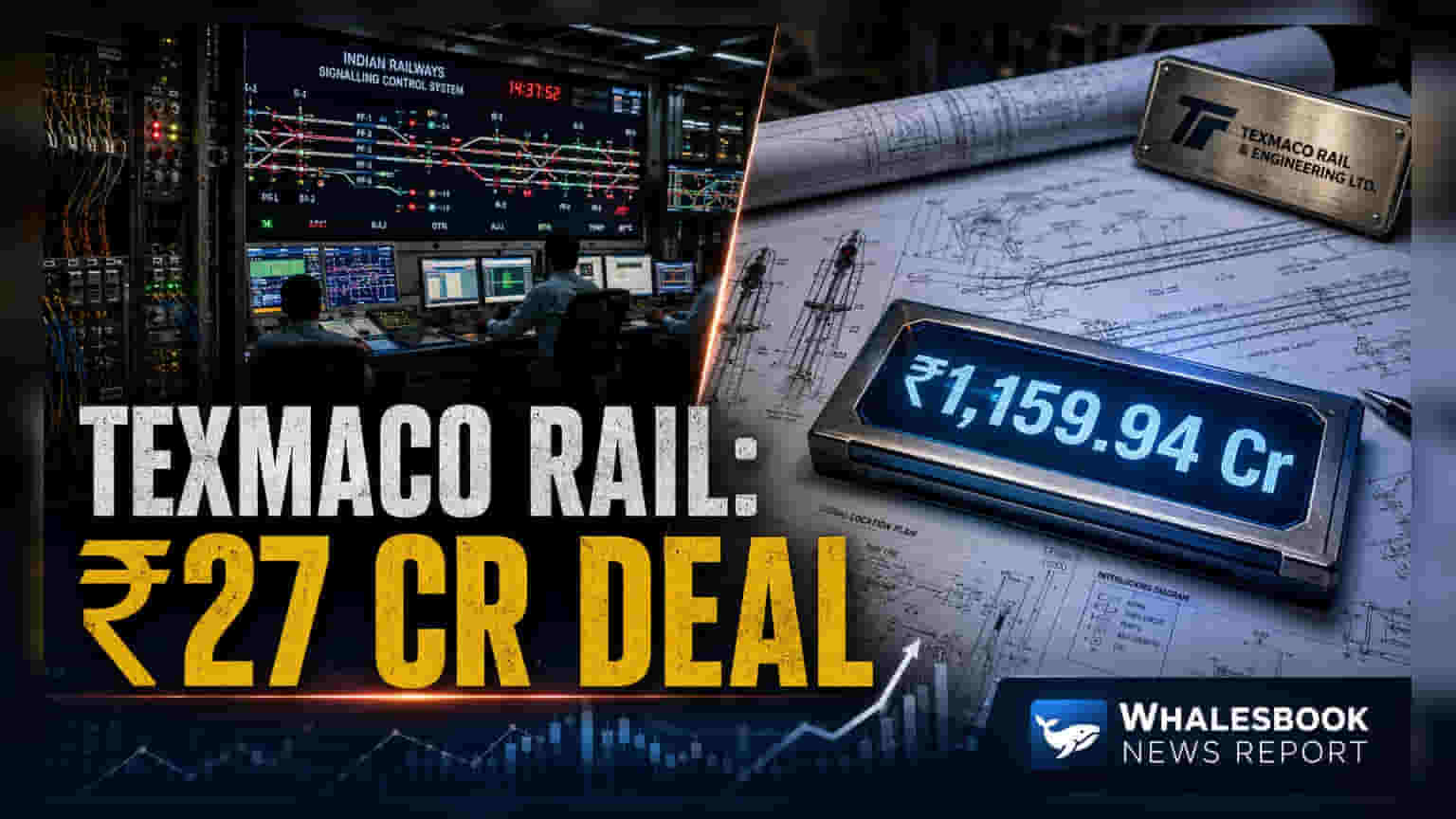 Texmaco Rail Wins ₹27 Crore Signaling Order from SCR