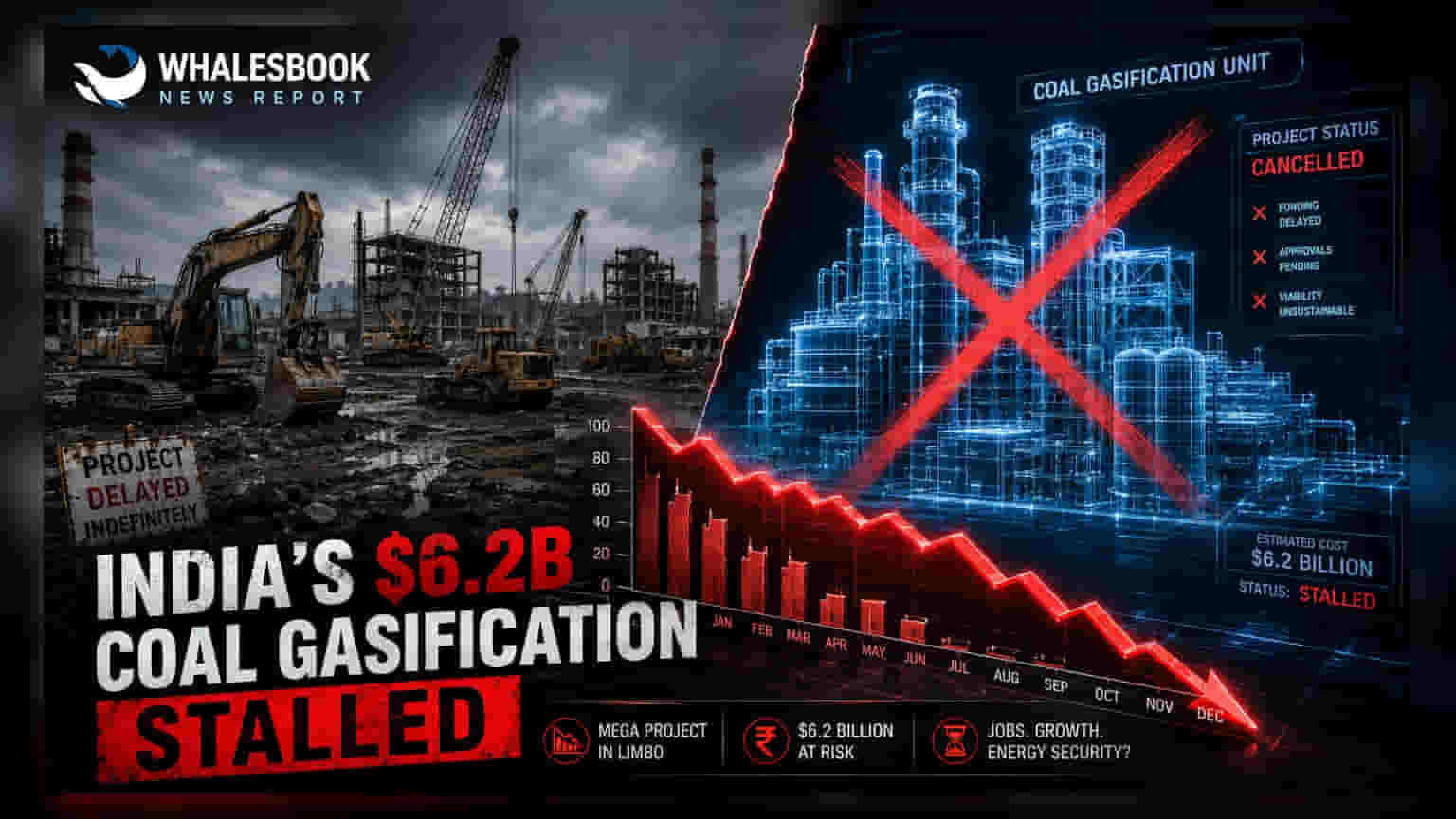 Coal Gasification Pilot Projects Stalled; India Targets FY30