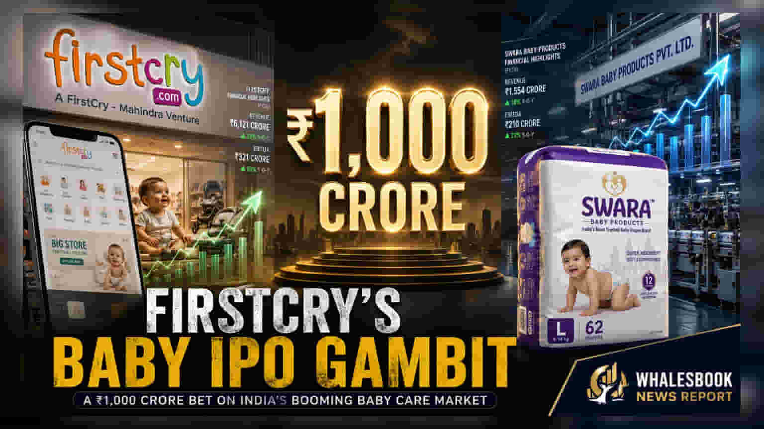 Swara Baby Products Files For ₹1,000 Crore IPO