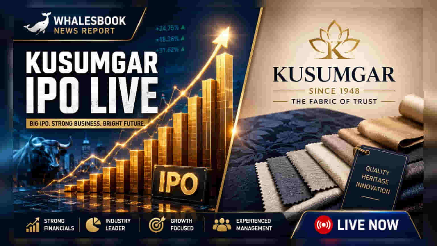 Kusumgar IPO Opens July 8: Price Band Set at ₹398-419