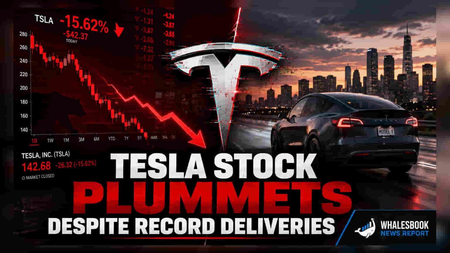 Tesla Share Price: வியக்க வைத்த டெஸ்லா டெலிவரிகள், ஆனால் Share **8%** சரிவு!