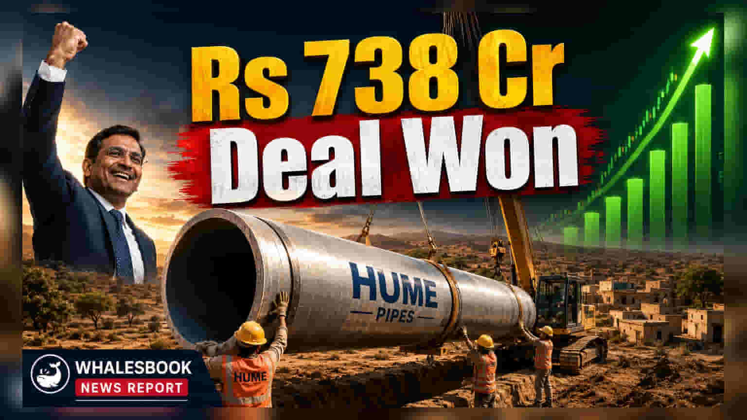 Indian Hume Pipe Wins ₹738 Crore Rajasthan Water Project
