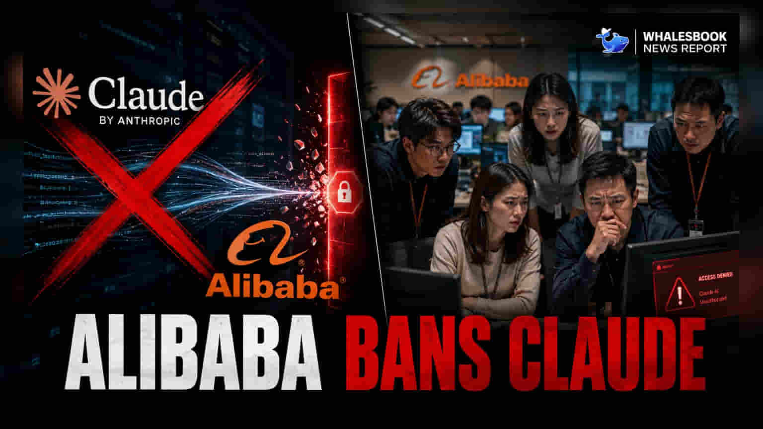 Alibaba bans Claude Code: AI ઇન્ટેલેક્ચ્યુઅલ પ્રોપર્ટી ચોરીના આરોપો બાદ Alibabaનો મોટો નિર્ણય
