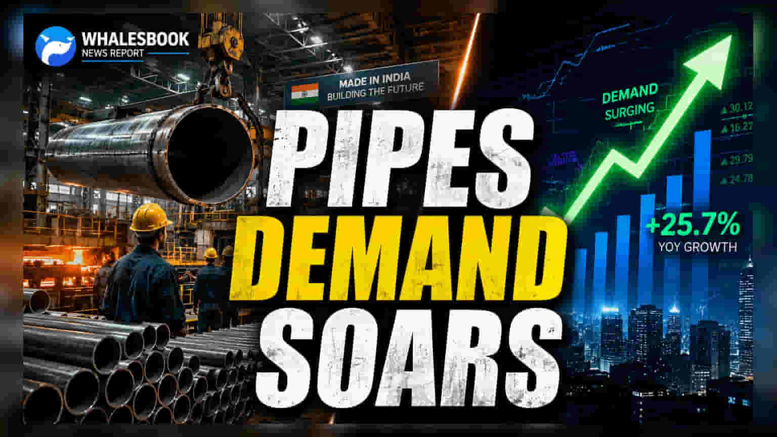 Hi-Tech Pipes: પ્રથમ ક્વાર્ટરમાં વેચાણ વોલ્યુમમાં **26%** નો જબરદસ્ત ઉછાળો, **1.56 લાખ ટન** નો આંકડો પાર