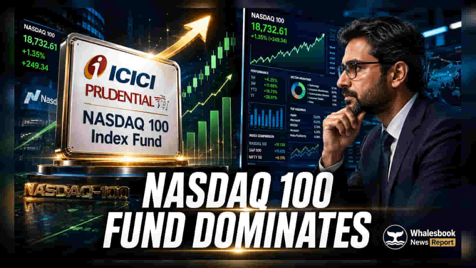 ICICI Pru NASDAQ 100 Index Fund Leads 3-Year Returns At 30.3%