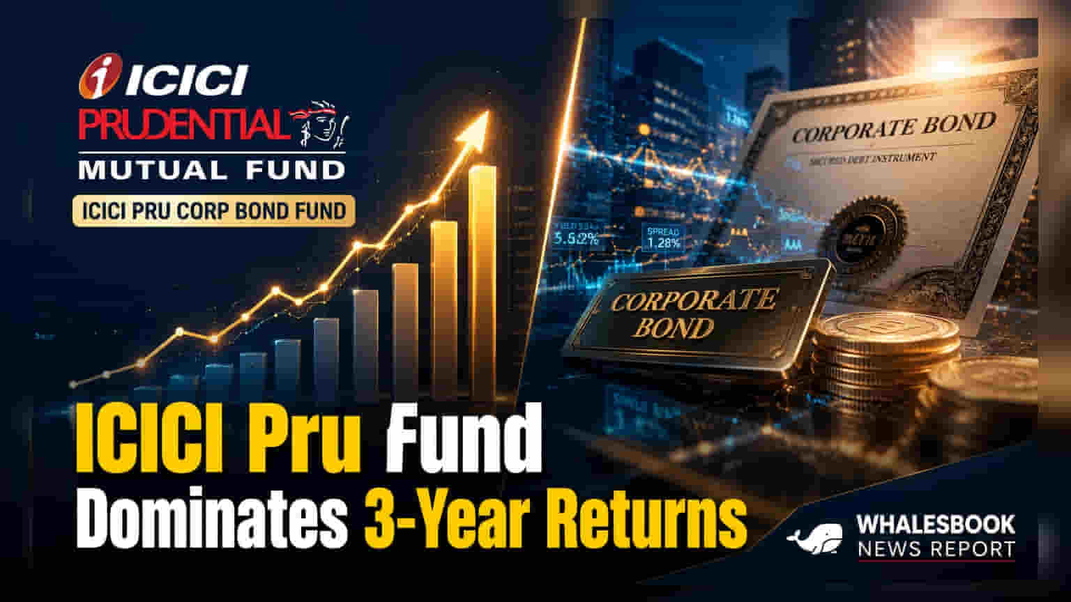 ICICI Prudential Corporate Bond Fund Leads 3-Year Returns at 7.7%