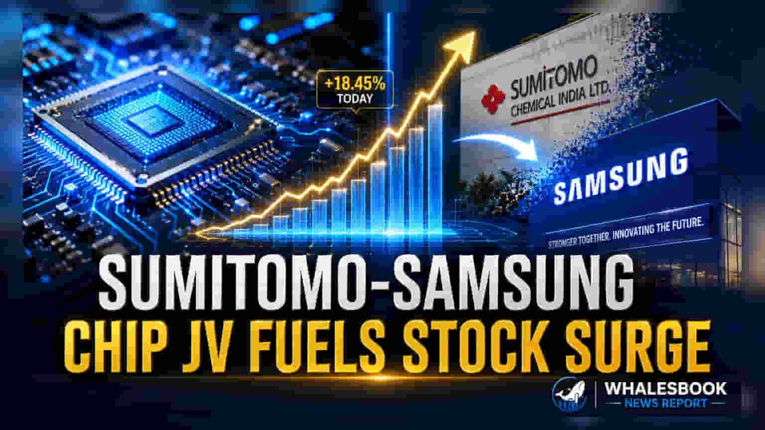 Sumitomo Chemical Shares Rise 10% on Parent's Samsung JV
