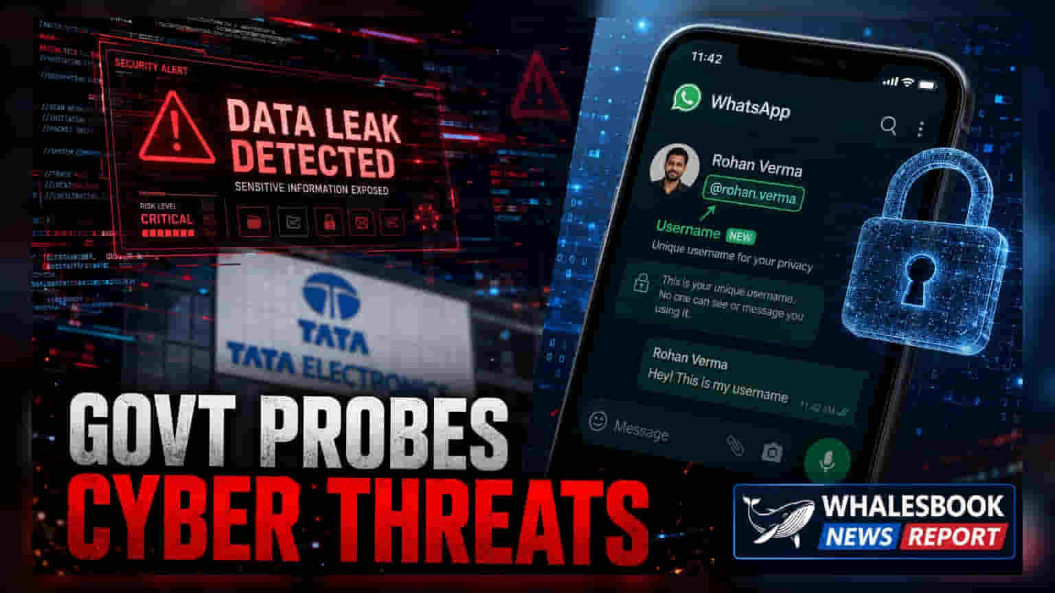 Govt Probes Tata Electronics Data Leak, Eyes WhatsApp Feature