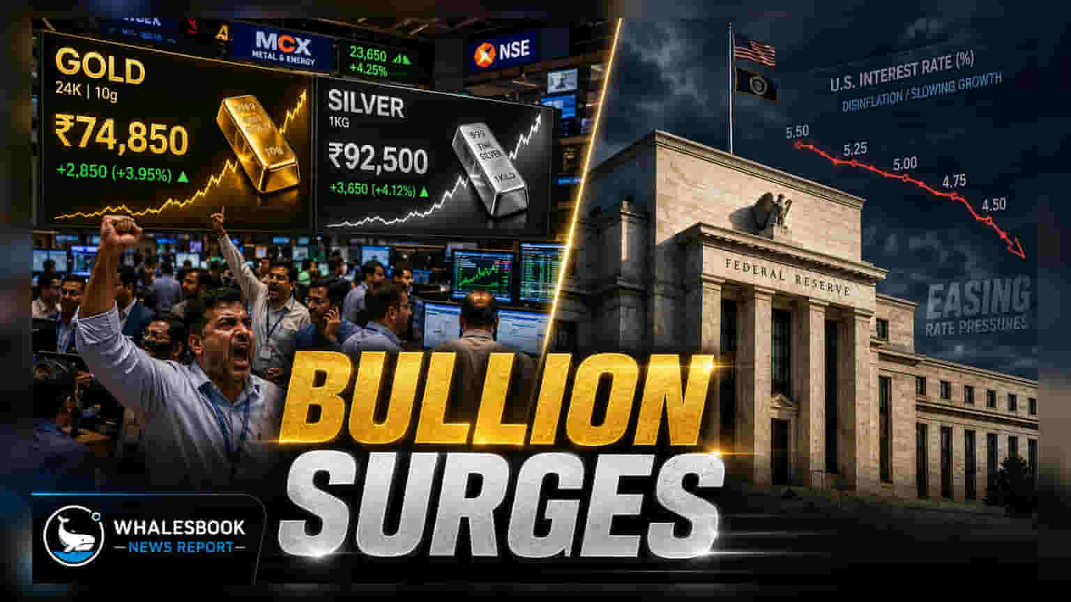 Gold, Silver Prices Rally in India as US Jobs Data Eases Rate Hike Fears