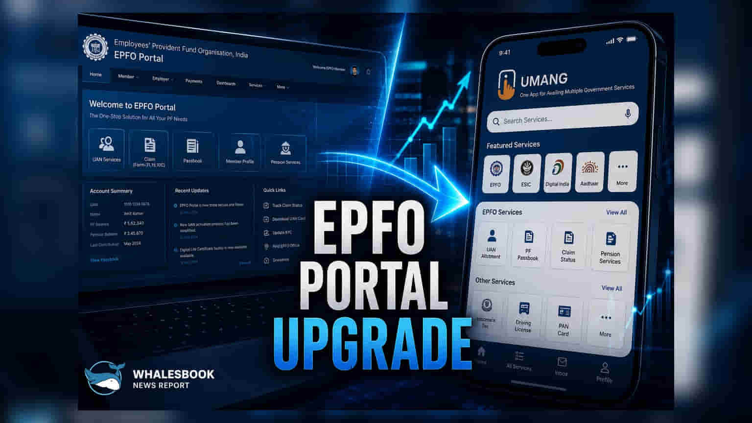 EPFO UAN સર્વિસ હવે UMANG એપ પર: પોર્ટલનું નવું અપડેટ